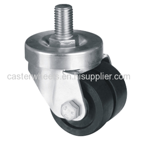 Dual Wheel Low Profile Caster