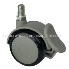 Furniture caster and wheels