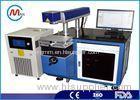 CNC Optical Fiber Color Laser Metal Marking Machine Tabletop With Water Cooling System
