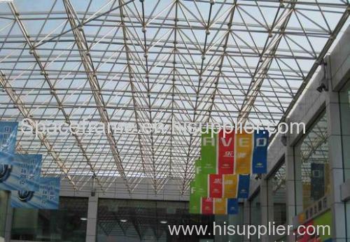 Steel structure roof system space frame canopy/shed