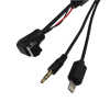 FOR PIONEER CD-iB100II iPOD iPHONE LIGHTNING AUX INTERFACE CABLE iP-BUS