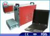 Steel / Silver / Gold Fiber Laser Marking Machine Automated Safe Type