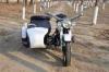 Changjiang Style 750cc High Powered Motorcycles Double Engine Motorcycle With 3 Seats