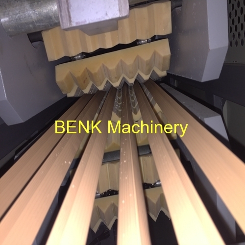 BENK Machinery China PVC six cavities angle profile extrusion machine manufacture