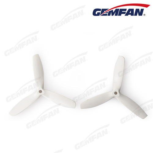 3 blades 5050 glass fiber nylon bullnose propeller for remote control airplanes