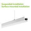 Suspended Led Linear Light With TUV CE ROHS Listed 1200mm 36W For Supermarket