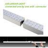 36W 130 lm / w Supermarket Application Suspended Installation LED Linear Light