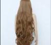 Deep Curly Human Hair Wigs Medium Brown Color / unprocessed virgin human hair