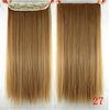 Long Silky straight Synthetic Hair Extensions Double Drawn Strong Hair Weaving