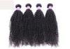 Soft Virgin Human Hair Double Drawn Human Hair Extensions Curly Wave