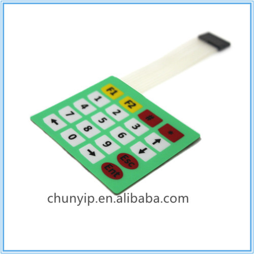 Membrane switch digital keyboard China suppliers
