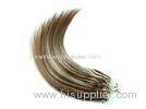 18 Inch Silky Straight Micro Ring Hair Extensions Highlighted Color