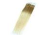 100 Brazilian Micro Ring Human Hair Extensions Natural Color No Shedding
