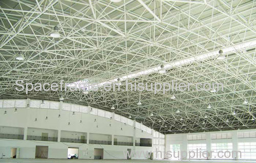 Steel Space Frame Span For Tennis Court Cover Roof