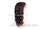 Natural Black Malaysia Vingin Lace Front Human Hair Wigs Shedding Free 8-30 Inch