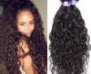 100% Raw Curly Human Hair Extensions Double Machine Weft No Shedding Fade