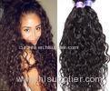 100% Raw Curly Human Hair Extensions Double Machine Weft No Shedding Fade