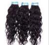 Natural Black Brazilian Curly Human Hair Extensions No Shedding No Damage