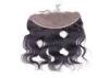 130% Hair Density Ladies Unprocessd Lace Frontal Brazilian Human Hair Tangle Free