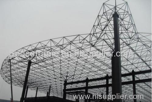 Steel space frame roof system steel building roofing