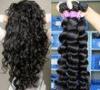 Virgin Remy Unprocessed Peruvian Human Hair No Tangle No Shedding Double Wefted