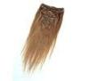 100 Brazilian Hair Clip-On Hair Extension No Damage All Texture Available