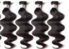 Brazilian Natural Black Body Wave Remy Human Hair Extensions For Black Women