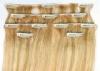 Straight Clip In 100% Unprocessed Virgin Human Hair 16 Inch - 24 Inch Hair Extensions