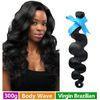 Natural Virgin Brazilian Hair Extensions Long Hair Loose Wave 10inch - 30inch