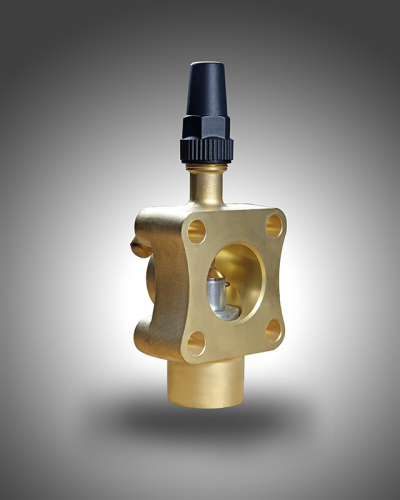 Carrier compressor brass valve