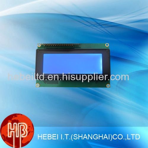 Characters LCD 20x4 2004 LCM Display Module 5V Blue Transflective Transmissive