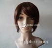 Glueless Full Silk Blonde Human Hair Wigs / Brazilian Lace Front Wigs