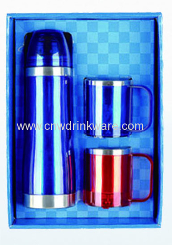 Stainless Steel Mug Set