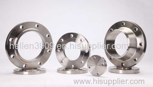 Forged Stainless steel raised face and flat face weld neck pipe flanges