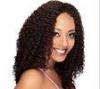 Water Wave / Kinky Curl full lace wigs virgin hair 100% Brazilian Wig