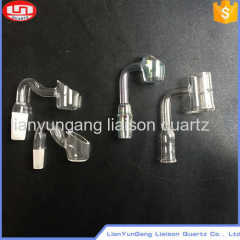 New design quartz nail domeless quartz banger in 2mm 3mm or 4mm thickness with joint of 10mm 14mm 19mm