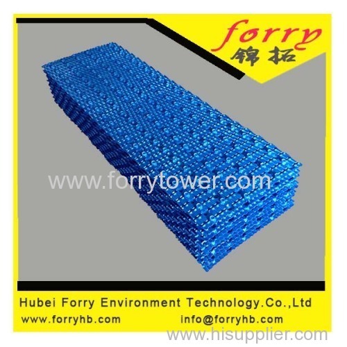 500-1000B Blue color PVC Infill for cooling Tower