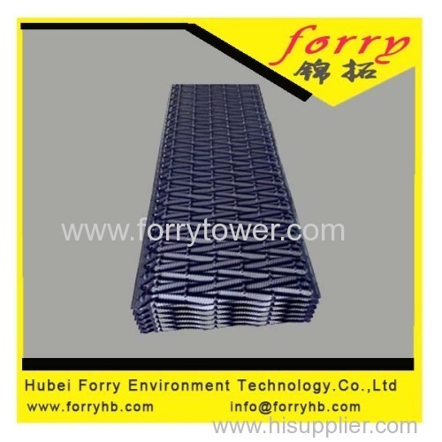 750*2000mm black PVC infill for cooling Tower