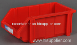 Combination plastic storage bins