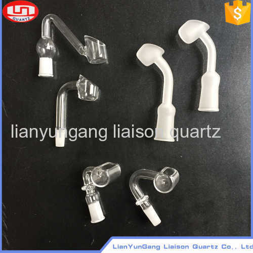 Wholesale quartz banger nail domeless quartz nail club banger nail quartz glass carb cap fitting for quartz bangers