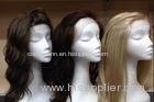 Indian Original 100% Lace Front Human Hair Wigs With Bleached Knots