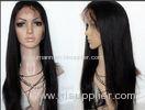 Natural Black Lace Front Human Hair Wigs Shedding Free Queenlike Hair