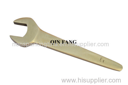 Non Sparking Safety Single Open End Wrench/Spanner