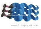 8A Ombre Colored Human Hair Extensions Full Cuticle Virgin Hair