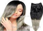 Body Wave 100% Human Micro Loop Ombre Hair Extensions / Ombre Human Hair Weave Extensions
