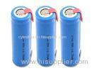 Light Weight Cylindrical Lithium Battery With Tab For Searchlight / Portable Printer