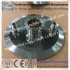 Sanitary Stainless Steel Tri Clamp End Cap Lid with male threaded