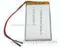 4000mAh 3.7V Li Poly Rechargeable Battery Pack With 130mohm Inner Resistance