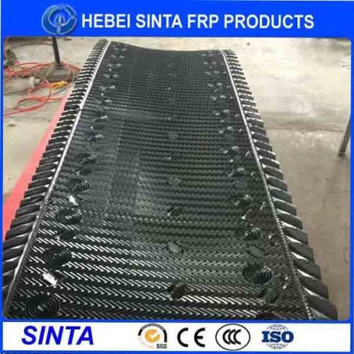 Wave depth 19mm cooling tower fill cooling tower fill media