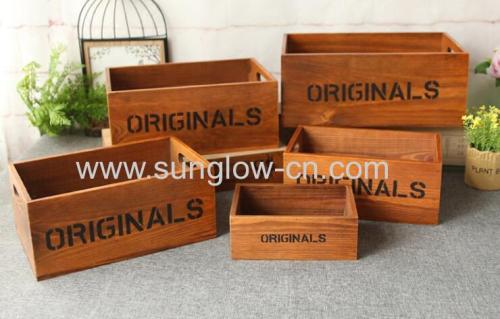 Different Sizes Wooden Trays